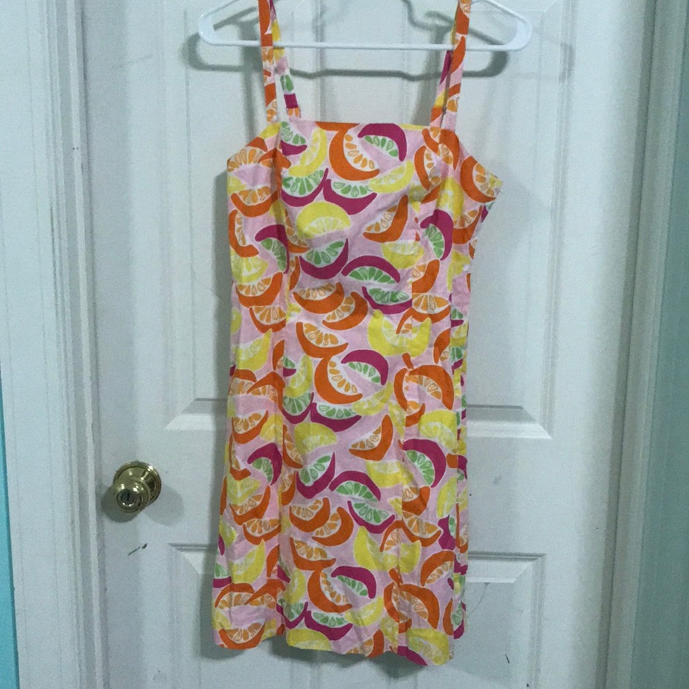 Lilly Pulitzer citrus sundress